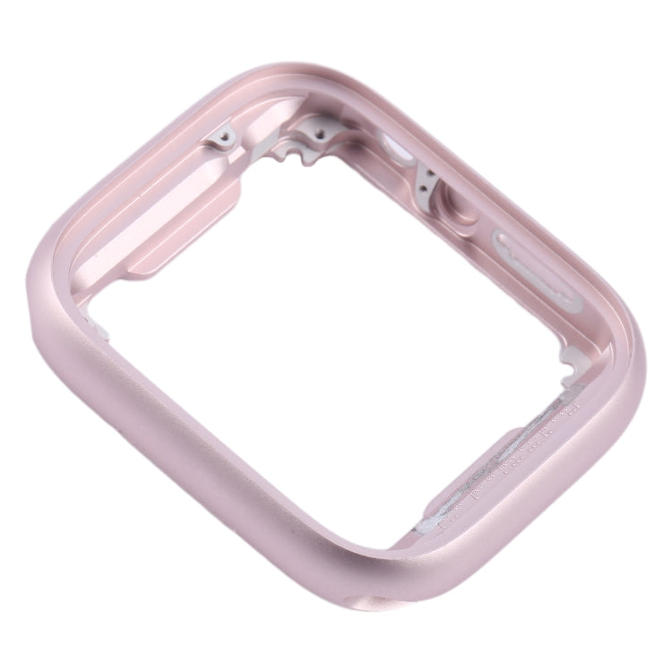 For Apple Watch Series 9 41mm Aluminum Alloy Middle Frame Bezel Plate (Pink) - LCD Related Parts by buy2fix | Online Shopping UK | buy2fix