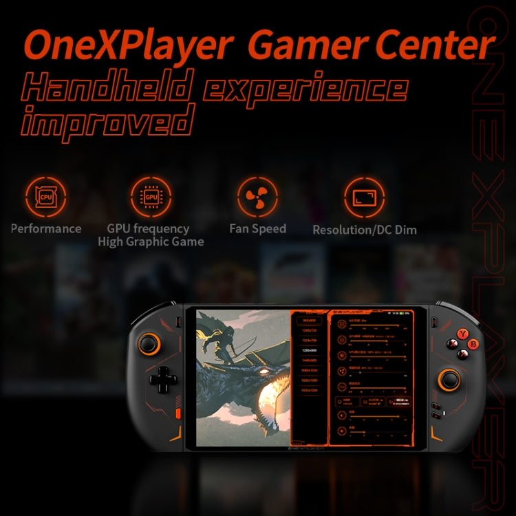 OneXPlayer 2 Game Console, 8.4 inch 16GB+2TB Windows 11, AMD Ryzen 7 CPU(Black) - Pocket Console by ONE-NETBOOK | Online Shopping UK | buy2fix