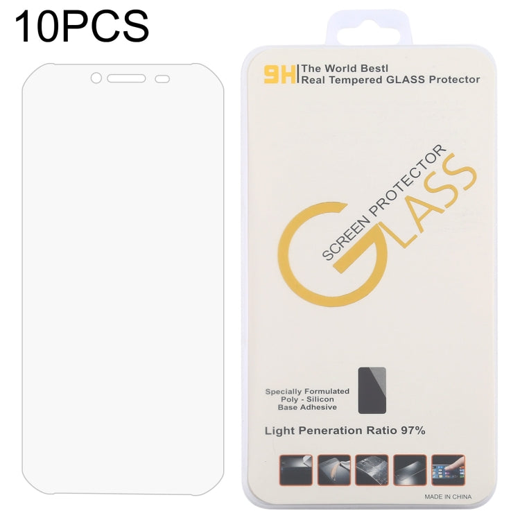 For Doogee S40 Pro 10 PCS 0.26mm 9H 2.5D Tempered Glass Film - Others by buy2fix | Online Shopping UK | buy2fix