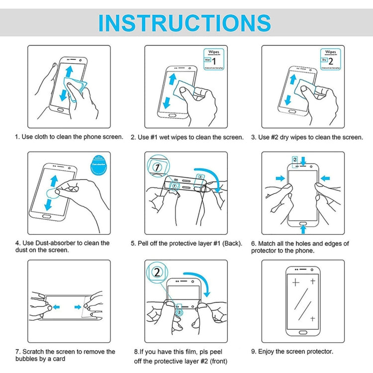 For Doogee S90 10 PCS 0.26mm 9H 2.5D Tempered Glass Film - Others by buy2fix | Online Shopping UK | buy2fix