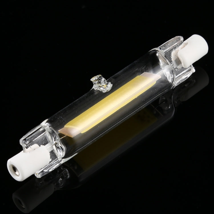 R7S 220V 5W 78mm COB LED Bulb Glass Tube Replacement Halogen Lamp Spot Light, 4000K Natural White Light - LED Blubs & Tubes by buy2fix | Online Shopping UK | buy2fix