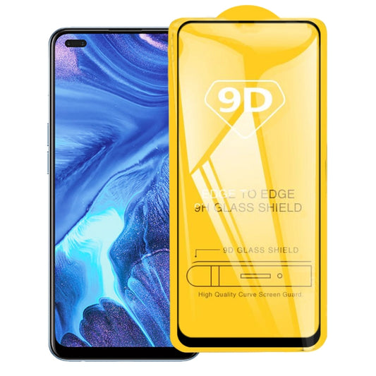 For OPPO Reno4 9D Full Glue Full Screen Tempered Glass Film - OPPO Tempered Glass by imak | Online Shopping UK | buy2fix