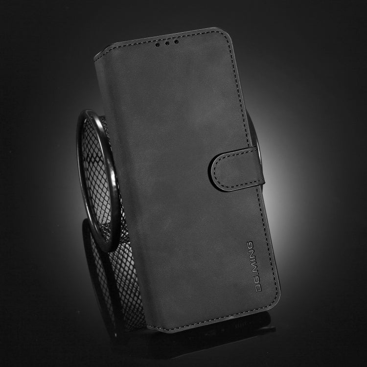 For Xiaomi Redmi K40 Pro DG.MING Retro Oil Side Horizontal Flip Leather Case with Holder & Card Slots & Wallet(Black) - Xiaomi Cases by DG.MING | Online Shopping UK | buy2fix