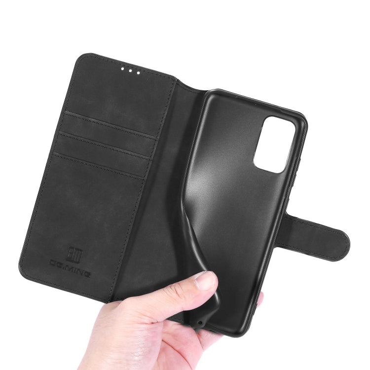 For Xiaomi Poco M3 DG.MING Retro Oil Side Horizontal Flip Leather Case with Holder & Card Slots & Wallet(Black) - Xiaomi Cases by DG.MING | Online Shopping UK | buy2fix