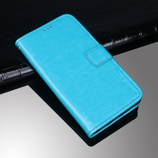 For Nokia C20 Plus idewei Crazy Horse Texture Horizontal Flip Leather Case with Holder & Card Slots & Wallet(Sky Blue) - Nokia Cases by idewei | Online Shopping UK | buy2fix