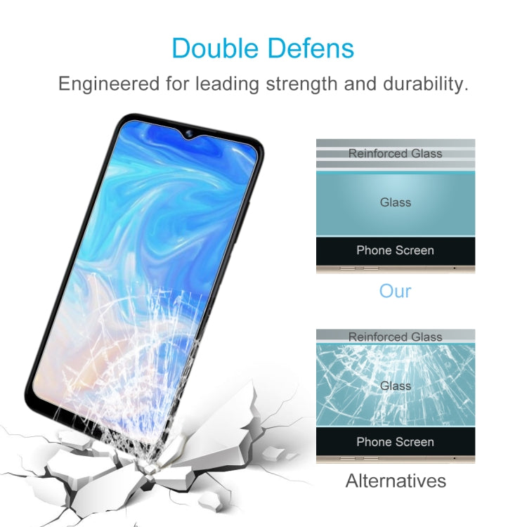 For Doogee N40 Pro 50 PCS 0.26mm 9H 2.5D Tempered Glass Film - For Doogee by buy2fix | Online Shopping UK | buy2fix