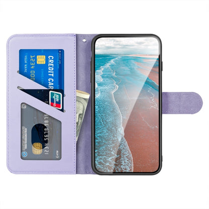 For Xiaomi Redmi Note 10 Pro Sika Deer Embossing Pattern Horizontal Flip PU Leather Case with Holder & Card Slot & Wallet & Photo Frame(Purple) - Xiaomi Cases by buy2fix | Online Shopping UK | buy2fix