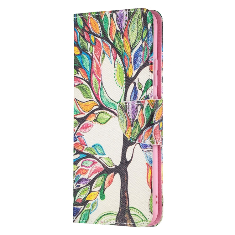 For OPPO Realme C21 / C20 Colored Drawing Pattern Horizontal Flip Leather Case with Holder & Card Slots & Wallet(Tree Life) - Realme Cases by buy2fix | Online Shopping UK | buy2fix