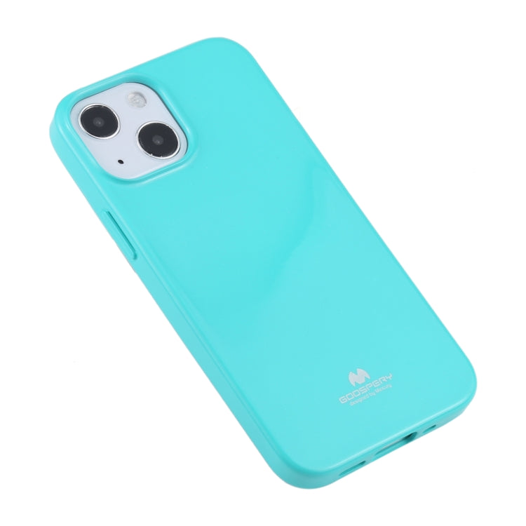 For iPhone 13 GOOSPERY JELLY Full Coverage Soft Case(Mint Green) - iPhone 13 Cases by GOOSPERY | Online Shopping UK | buy2fix