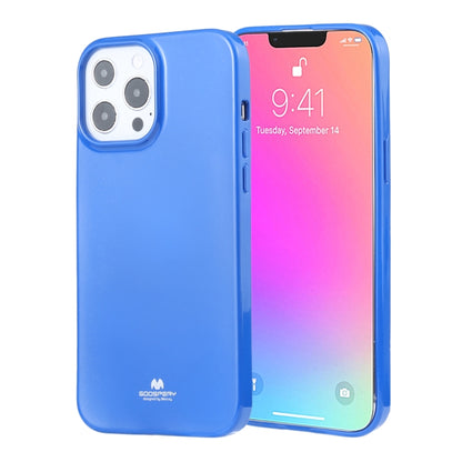 For iPhone 13 Pro Max GOOSPERY JELLY Full Coverage Soft Case (Blue) - iPhone 13 Pro Max Cases by GOOSPERY | Online Shopping UK | buy2fix