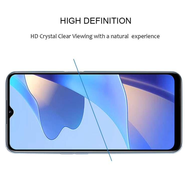 For OPPO A16 / A16S Full Glue Full Cover Screen Protector Tempered Glass Film - OPPO Tempered Glass by buy2fix | Online Shopping UK | buy2fix