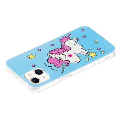 For iPhone 13 mini Luminous TPU Soft Protective Case (Star Unicorn) - iPhone 13 mini Cases by buy2fix | Online Shopping UK | buy2fix