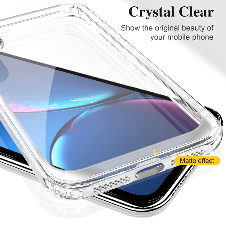 For iPhone XR Crystal Clear Shockproof PC + TPU Protective Case(Transparent) - More iPhone Cases by buy2fix | Online Shopping UK | buy2fix