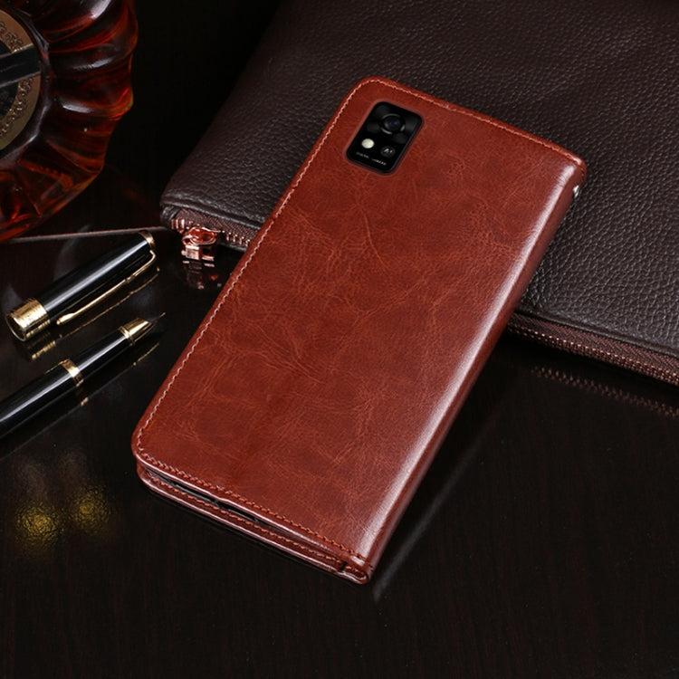 idewei Crazy Horse Texture Horizontal Flip Leather Case with Holder & Card Slots & Wallet For ZTE Blade A31(Red) - ZTE Cases by idewei | Online Shopping UK | buy2fix
