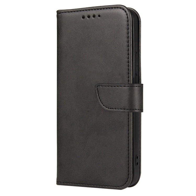 For iPhone 13 Calf Texture Buckle Horizontal Flip Leather Case with Holder & Card Slots & Wallet(Black) - iPhone 13 Cases by buy2fix | Online Shopping UK | buy2fix