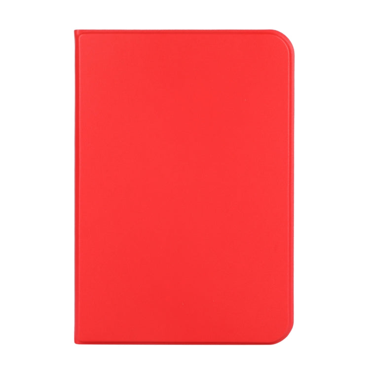 For iPad mini 6 Voltage Craft Texture TPU Horizontal Flip Protective Tablet Case with Holder(Red) - iPad mini 6 Cases by buy2fix | Online Shopping UK | buy2fix