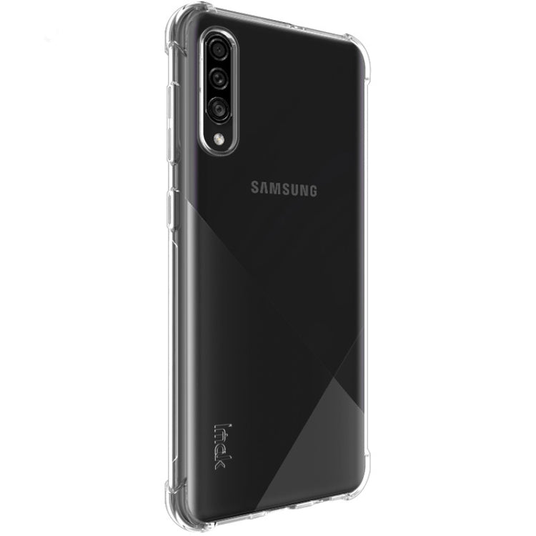 For Galaxy A50s / A30s IMAK All-inclusive Shockproof Airbag TPU Case, with Screen Protector(Transparent) - Galaxy Phone Cases by imak | Online Shopping UK | buy2fix