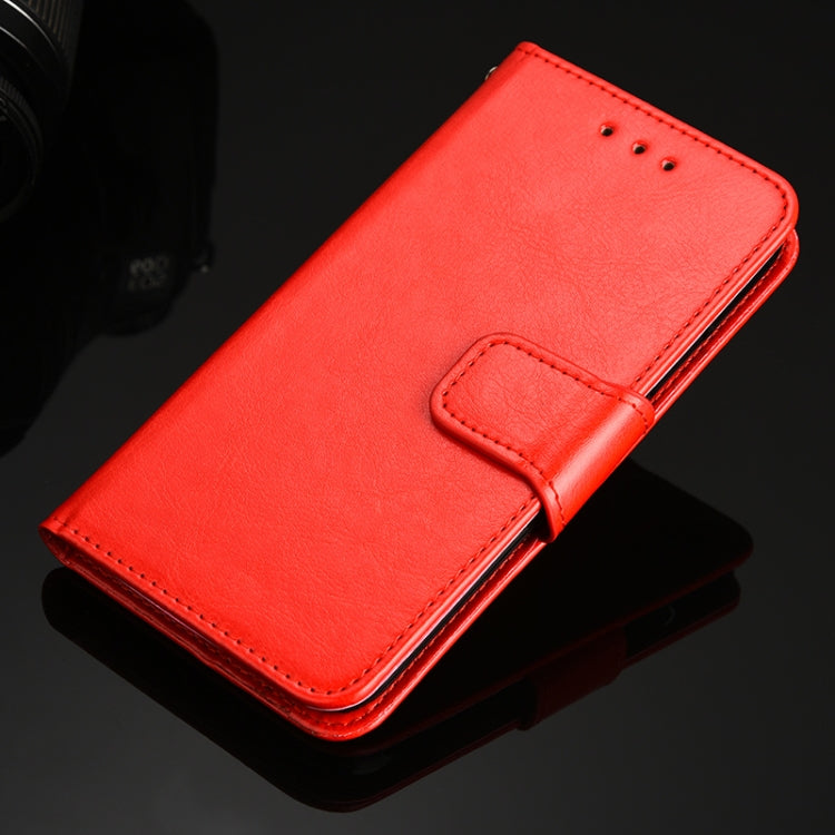 For Motorola Moto G30 Crystal Texture Horizontal Flip Leather Case with Holder & Card Slots & Wallet(Red) - Motorola Cases by buy2fix | Online Shopping UK | buy2fix