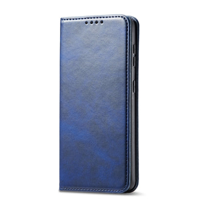 For Xiaomi Redmi Note 9 Pro Calf Texture Magnetic Horizontal Flip Leather Case with Holder & Card Slots & Wallet(Blue) - Xiaomi Cases by buy2fix | Online Shopping UK | buy2fix