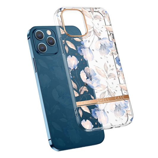 For iPhone 13 Pro Max High Translucent Electroplating Flower Pattern TPU + PC Shockproof Case (Cherry Blossoms) - iPhone 13 Pro Max Cases by buy2fix | Online Shopping UK | buy2fix