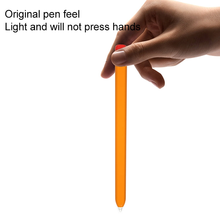 For Xiaomi Inspired Stylus Pen Contrast Color Protective Case(Yellow Green) - Pencil Accessories by buy2fix | Online Shopping UK | buy2fix