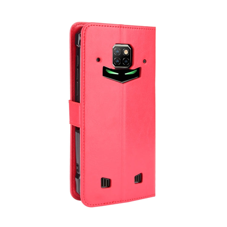 For Doogee S88 Plus / S88 Pro Crazy Horse Texture Horizontal Flip Leather Case with Holder & Card Slots & Lanyard(Red) - More Brand by buy2fix | Online Shopping UK | buy2fix