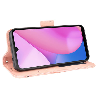 For Blackview Oscal C20 Skin Feel Calf Pattern Horizontal Flip Leather Case with Holder & Card Slots & Photo Frame(Pink) - More Brand by buy2fix | Online Shopping UK | buy2fix