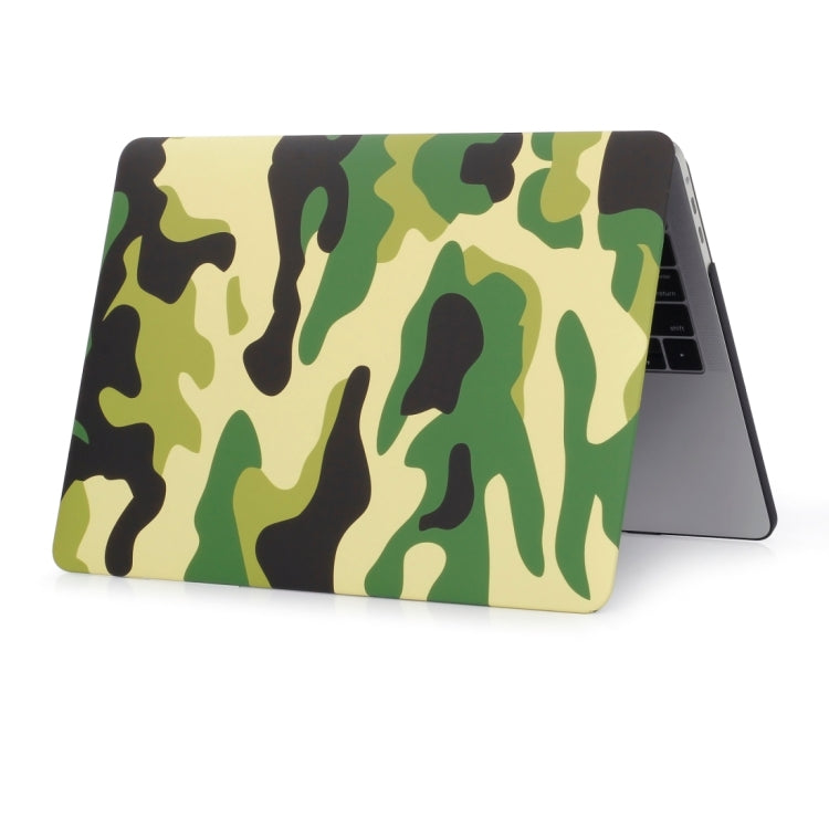 Camouflage Pattern Laptop Water Decals PC Protective Case For MacBook Air 13.3 inch A1466 / A1369(Green Camouflage) - MacBook Air Cases by buy2fix | Online Shopping UK | buy2fix