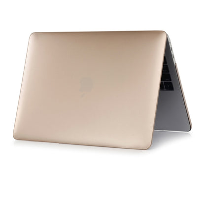 Laptop Metal Style Protective Case For MacBook Pro 16.2 inch A2485 2021(Gold) - MacBook Pro Cases by buy2fix | Online Shopping UK | buy2fix