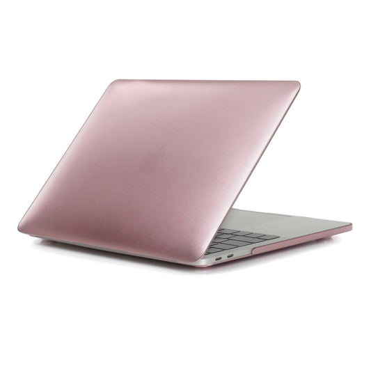 Laptop Metal Style Protective Case For MacBook Pro 16.2 inch A2485 2021(Rose Gold) - MacBook Pro Cases by buy2fix | Online Shopping UK | buy2fix