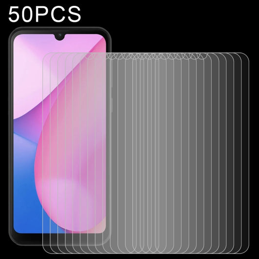 50 PCS 0.26mm 9H 2.5D Tempered Glass Film For Blackview Oscal C20 - For Blackview by buy2fix | Online Shopping UK | buy2fix