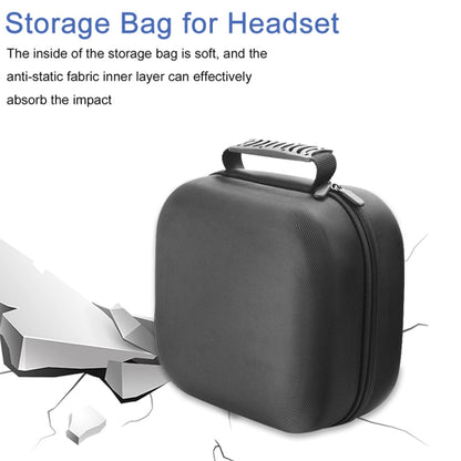 For QPAD QH-90 Headset Protective Storage Bag(Black) - Other Earphone Case by buy2fix | Online Shopping UK | buy2fix