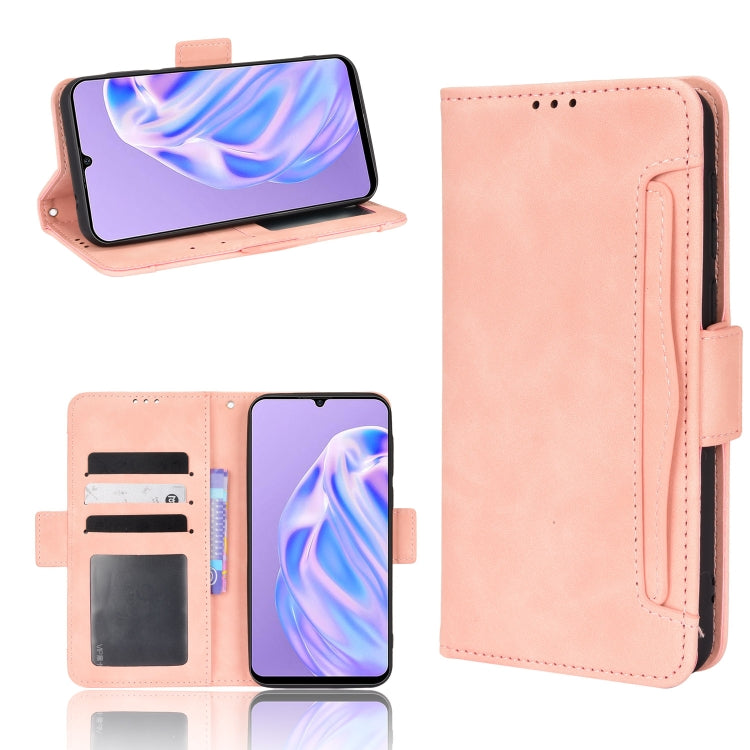 For Ulefone Note 6 / Note 6P Skin Feel Calf Pattern Leather Phone Case(Pink) - Ulefone Cases by buy2fix | Online Shopping UK | buy2fix