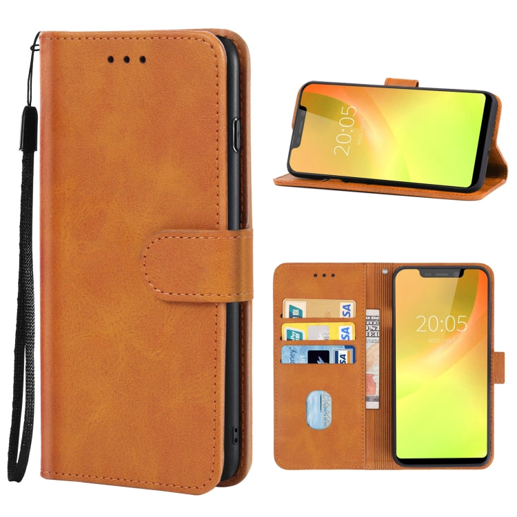 Leather Phone Case For Blackview A30(Brown) - More Brand by buy2fix | Online Shopping UK | buy2fix