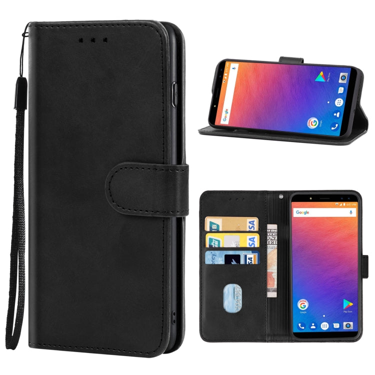 Leather Phone Case For Ulefone Power 3 / Power 3S(Black) - Ulefone Cases by buy2fix | Online Shopping UK | buy2fix