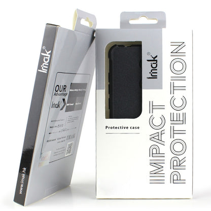For Motorola Moto G51 5G imak Airbag TPU Case with Screen Protector(Transparent Black) - Motorola Cases by imak | Online Shopping UK | buy2fix