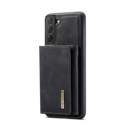 For Samsung Galaxy S22+ 5G DG.MING M1 Series 3-Fold Multi Card Wallet Phone Case(Black) - Galaxy S22+ 5G Cases by DG.MING | Online Shopping UK | buy2fix