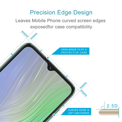 10 PCS 0.26mm 9H 2.5D Tempered Glass Film For Blackview A55 Pro - For Blackview by buy2fix | Online Shopping UK | buy2fix