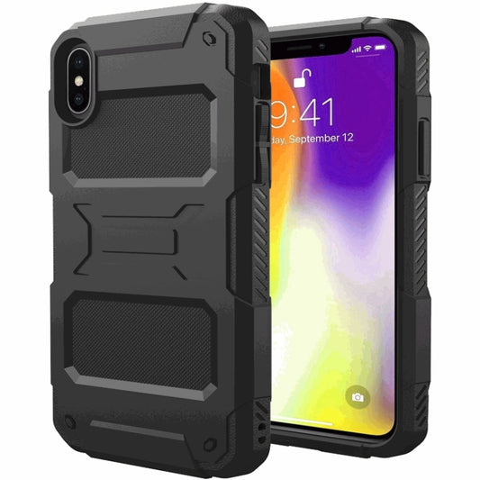 For iPhone X / XS FATBEAR Armor Shockproof Cooling Case(Black) - More iPhone Cases by FATBEAR | Online Shopping UK | buy2fix