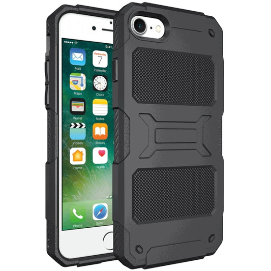 For iPhone SE 2022 / SE 2020 / 8 / 7 FATBEAR Armor Shockproof Cooling Case(Black) - iPhone SE 2022 / 2020 / 8 / 7 Cases by FATBEAR | Online Shopping UK | buy2fix