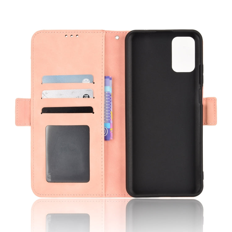 For Ulefone Note 12P Skin Feel Calf Pattern Leather Phone Case(Pink) - Ulefone Cases by buy2fix | Online Shopping UK | buy2fix