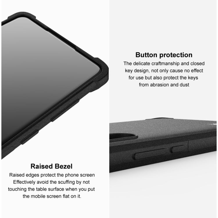 For Samsung Galaxy S21 FE 5G IMAK All-inclusive Shockproof Airbag TPU Case (Matte Black) - Galaxy Phone Cases by imak | Online Shopping UK | buy2fix