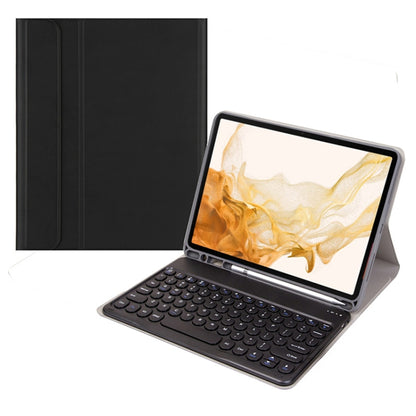 +X3 Universal Candy Color Round Keys Bluetooth Keyboard Leather Case(Black) - Universal Keyboard by buy2fix | Online Shopping UK | buy2fix