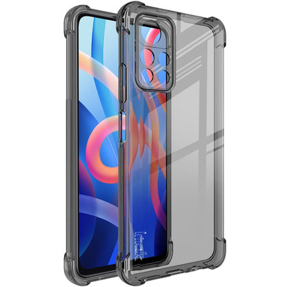 For Xiaomi Redmi Note 11 5G / Note 11T 5G Global / Poco M4 Pro 5G / Note 11S 5G Global imak TPU Phone Case with Screen Protector(Transparent Black) - Xiaomi Cases by imak | Online Shopping UK | buy2fix