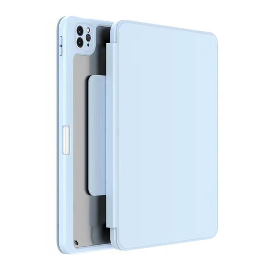 For iPad 10.2 2021 / 2020 / 2019 Mutural Jianshang Series Tablet Leather Smart Case(Sky Blue) - iPad 10.2 Cases by Mutural | Online Shopping UK | buy2fix