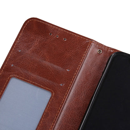 For Blackview A55 Crystal Texture Leather Phone Case(Brown) - More Brand by buy2fix | Online Shopping UK | buy2fix