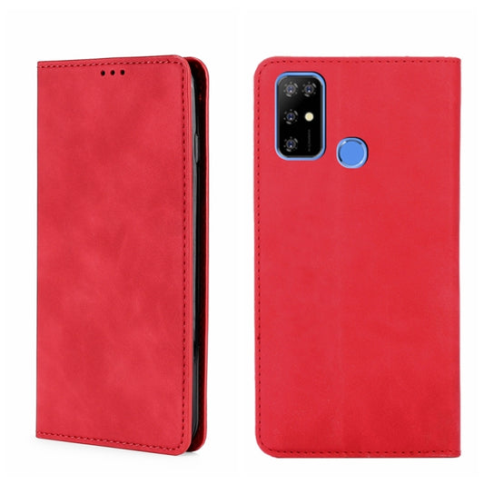 For DOOGEE X96 Pro Skin Feel Magnetic Horizontal Flip Leather Phone Case(Red) - More Brand by buy2fix | Online Shopping UK | buy2fix