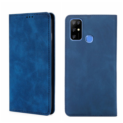 For DOOGEE X96 Pro Skin Feel Magnetic Horizontal Flip Leather Phone Case(Blue) - More Brand by buy2fix | Online Shopping UK | buy2fix