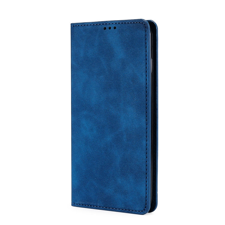 For DOOGEE X96 Pro Skin Feel Magnetic Horizontal Flip Leather Phone Case(Blue) - More Brand by buy2fix | Online Shopping UK | buy2fix