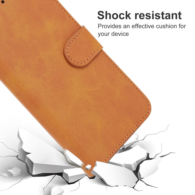 For Doogee S61/S61 Pro Leather Phone Case(Brown) - Doogee Cases by buy2fix | Online Shopping UK | buy2fix